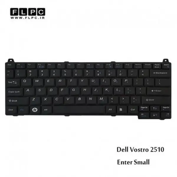 کیبورد لپ تاپ دل Dell Laptop Keyboard Vostro 2510 - اینتر کوچک - 2