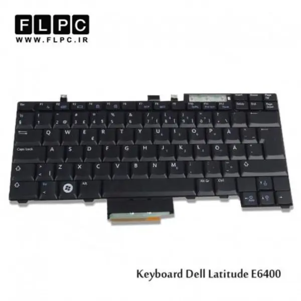 کیبرد لپ تاپ DELL Latitude E6400 Keyboard Laptop Dell E6400-E6500 - 4