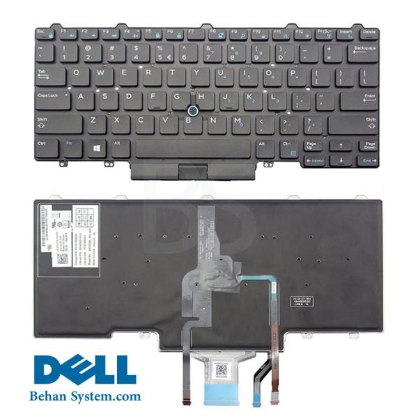 کیبورد لپ تاپ Dell مدل Latitude E7490