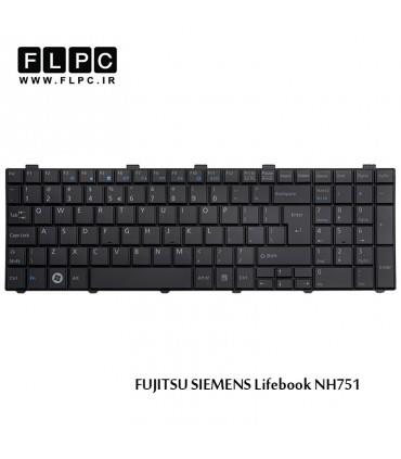 کیبورد لپ تاپ فوجیتسو Fujitsu Lifebook NH751 مشکی