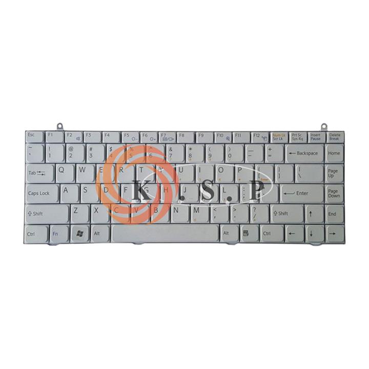 کیبورد لپ تاپ سونی Keyboard Sony VGN-FZ سفید