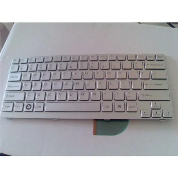 کیبورد لپ تاپ Keyboard Sony CR Keyboard Silver SONY VAIO CR - 2