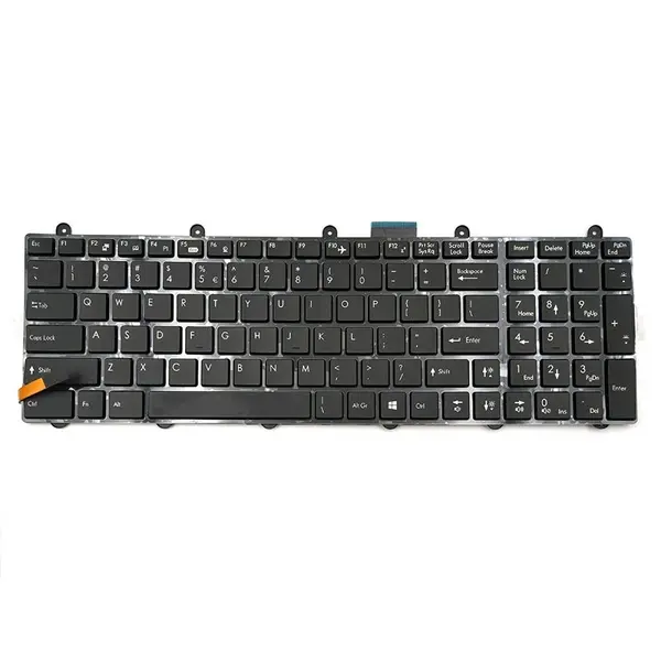 کیبورد لپ تاپ ام اس ای Laptop Keyboard MSI GE60 KBR Replacement Keyboard for MSI GE60 GE70 GX60 GT60 GT70 GX70 GT780 GT780DX GT783 GT783R MS-1762 Series Laptop with Frame with Backlight US Layout - 3