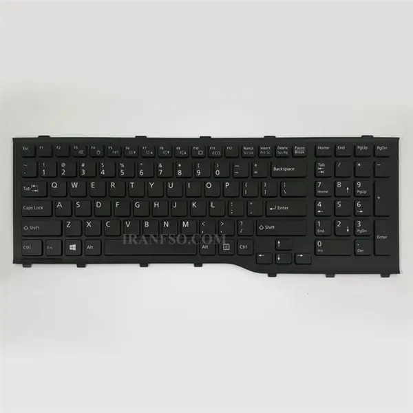 کیبورد لپ تاپ فوجیتسو Laptop Keyboard Fujitsu LifeBook AH532 Keyboard Fujitsu Lifebook AH532 Black