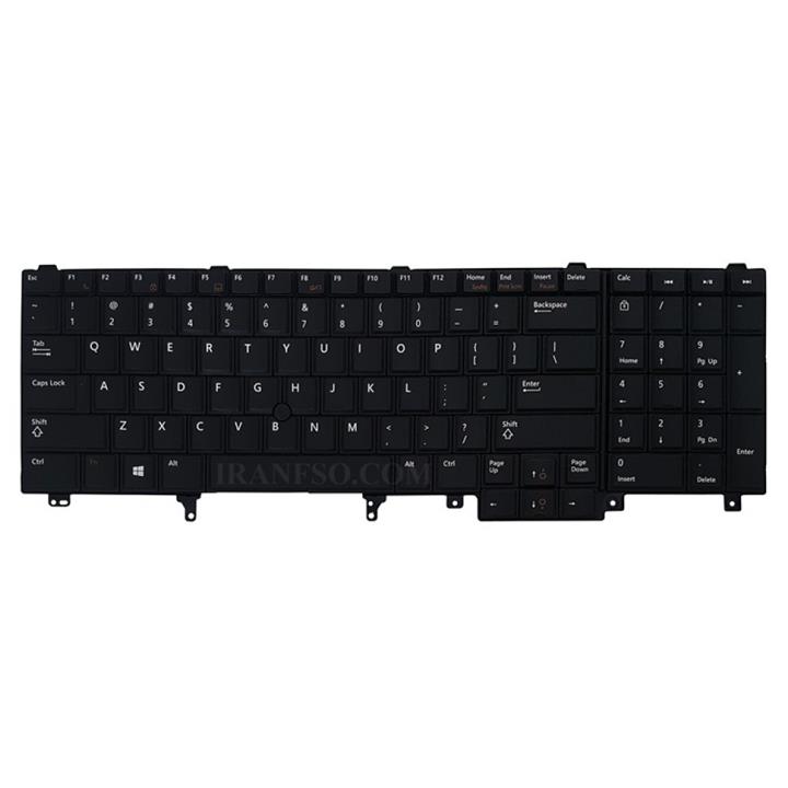 کیبرد لپ تاپ دل Latitude E6520  DELL Latitude E6520 Notebook Keyboard