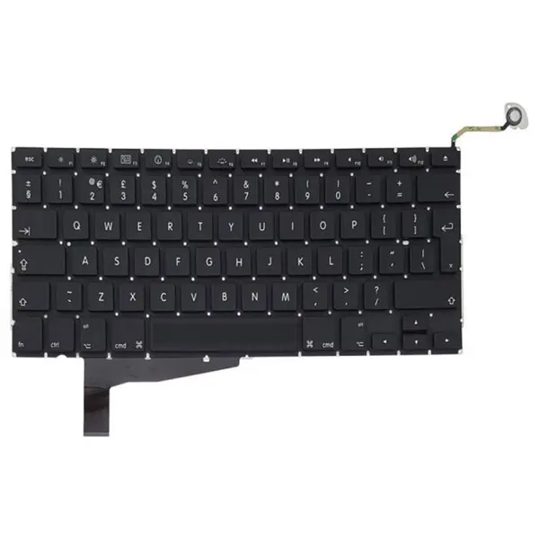 کیبرد لپ تاپ اپل MacBook Pro A1286_LAT 2008 -اینتربزرگ به همراه کلید پاور