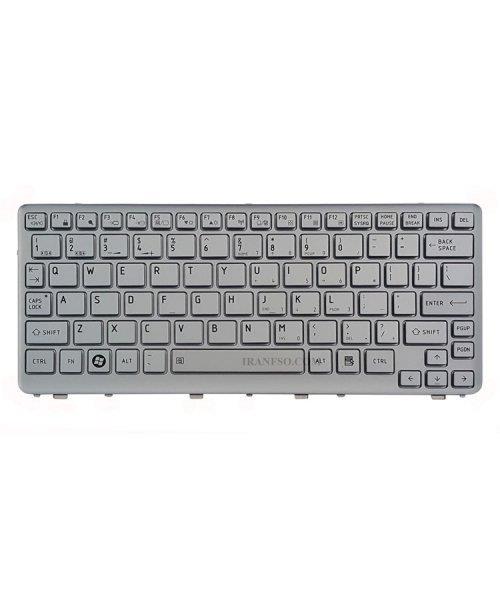 کیبرد لپ تاپ توشیبا Mini NB305 سفید MINI NB305 Silver Notebook Keyboard