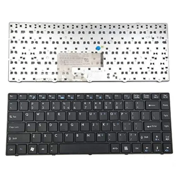 کیبورد لپ تاپ ام اس آی MSI CR460 LPH New Replacement Keyboard for MSI GE40 CR41 CR42 CR420 CR430 CR460 CX41 CX420 MS-1485 MS-1492 X350 X360 X370 X460 - 4
