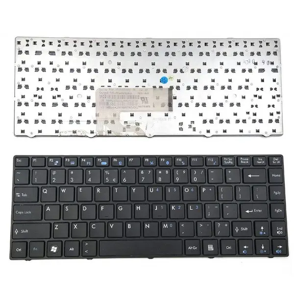 کیبورد لپ تاپ ام اس آی MSI CR460 LPH New Replacement Keyboard for MSI GE40 CR41 CR42 CR420 CR430 CR460 CX41 CX420 MS-1485 MS-1492 X350 X360 X370 X460 - 3
