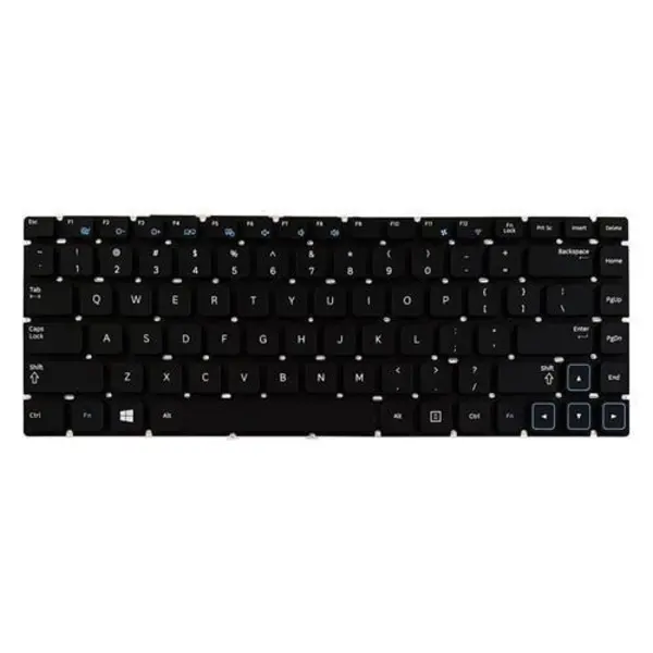 کیبرد لپ تاپ سامسونگ NP300-E4A -اینترکوچک بدون فریم Keyboard Laptop Samsung NP300-E4A