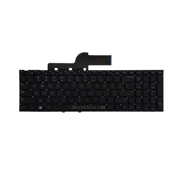 کیبرد لپ تاپ سامسونگ NP300-E5A -اینترکوچک بدون فریم NP300-E5A Black Laptop Keyboard