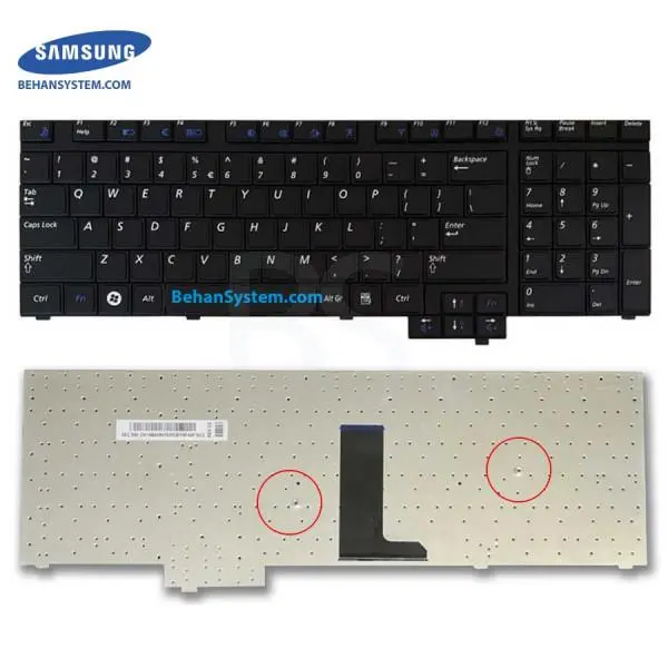 کیبرد لپ تاپ سامسونگ R730 R730 Black Laptop Keyboard
