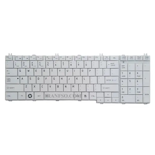 کیبرد لپ تاپ توشیبا Satellite C650 - 2