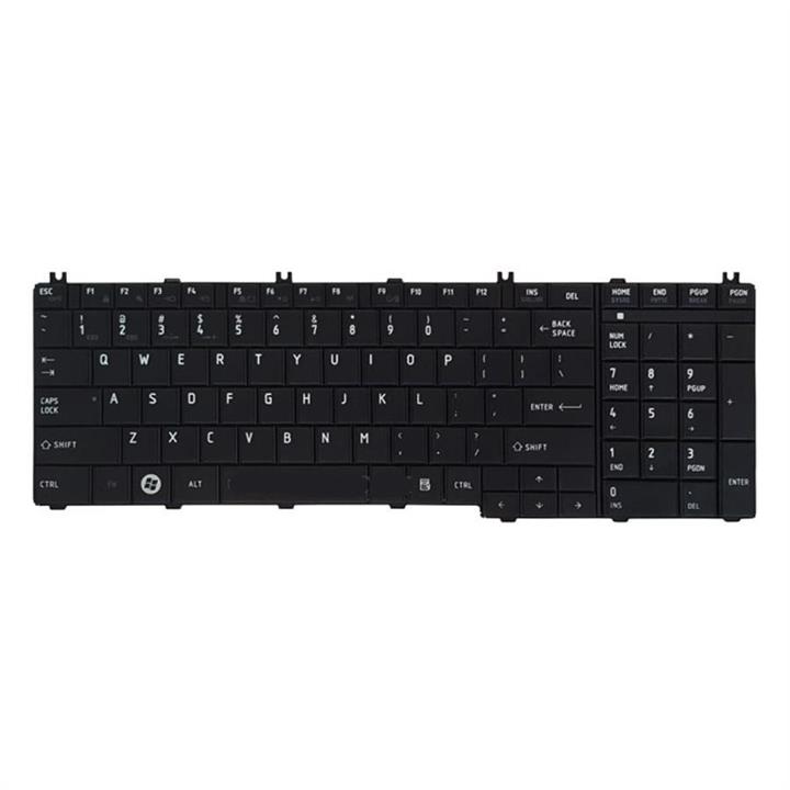 کیبرد لپ تاپ توشیبا Satellite C650 مشکی Toshiba Satellite C650 Notebook Keyboard