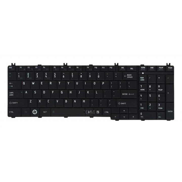 کیبرد لپ تاپ توشیبا Satellite C650 مشکی Toshiba Satellite C650 Notebook Keyboard