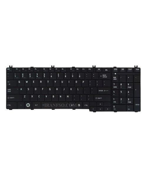 کیبرد لپ تاپ توشیبا Satellite C650 مشکی Toshiba Satellite C650 Notebook Keyboard