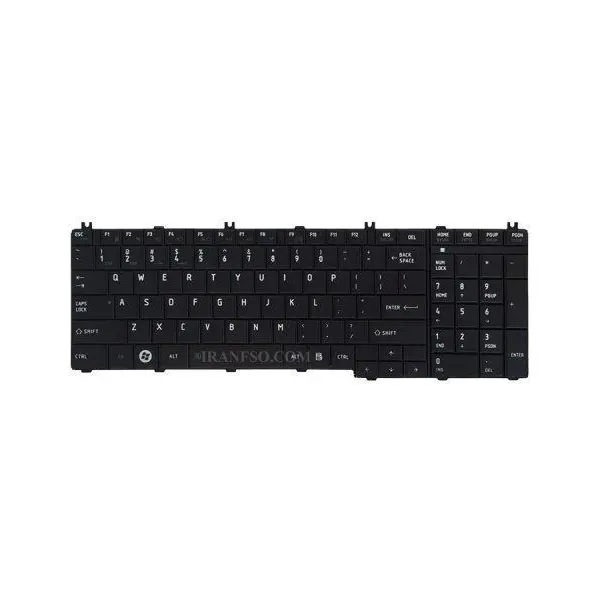 کیبرد لپ تاپ توشیبا Satellite C650 Toshiba Satellite C650 Notebook Keyboard