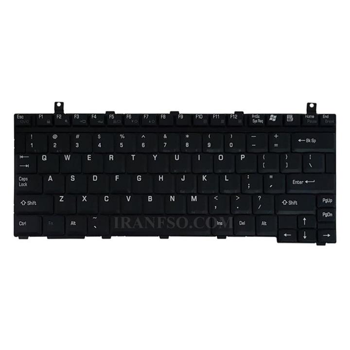 کیبرد لپ تاپ توشیبا Satellite P200 مشکی Satellite P200 Notebook Keyboard