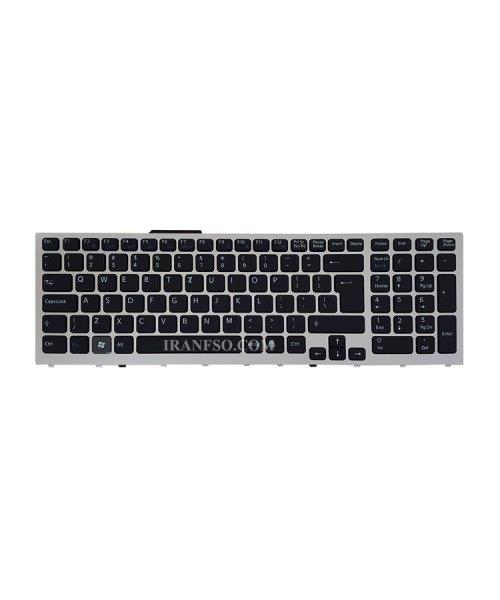 کیبورد لپ تاپ سونی Sony Laptop Keyboard VPC-F11 مشکی-با فریم