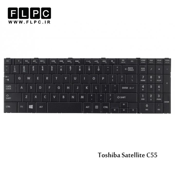 کیبورد لپ تاپ توشیبا Toshiba Satellite C55