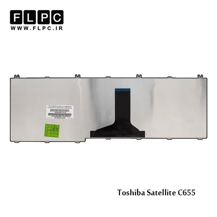 کیبورد لپ تاپ توشیبا Toshiba Satellite C655 مشکی