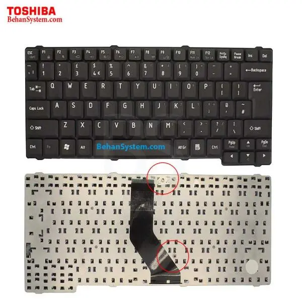 کیبورد لپ تاپ Toshiba مدل Satellite L30 - 3