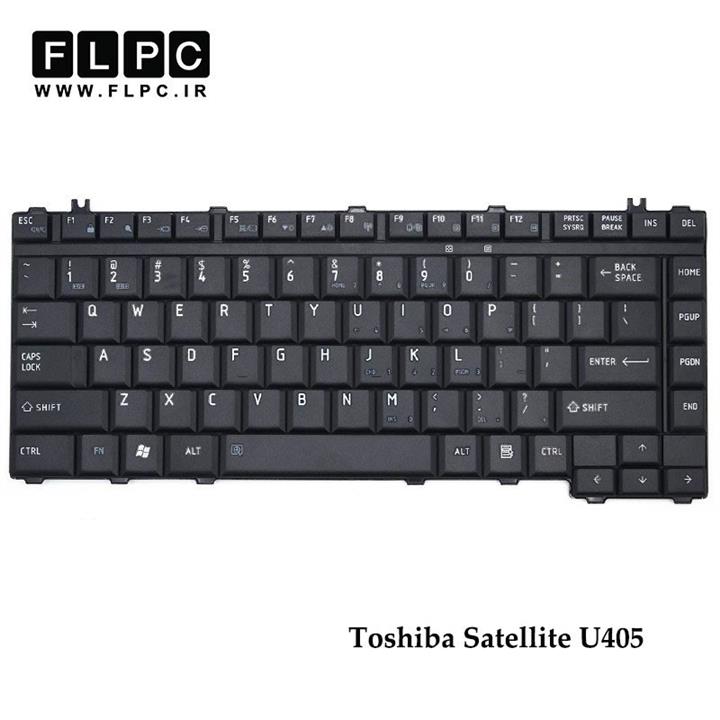 کیبورد لپ تاپ توشیبا Toshiba Satellite U405 مشکی