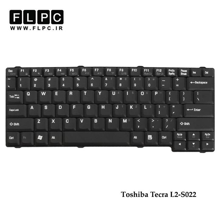 کیبورد لپ تاپ توشیبا Toshiba Tecra L2-S022 مشکی -بدون پیچ