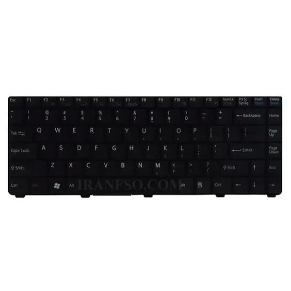 کیبرد لپ تاپ سونی VGN-Z -با قاب C