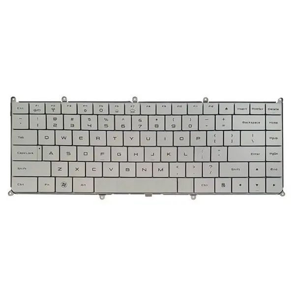 کیبورد لپ تاپ دل مدل XPS Adamo۱۳ Silver کیبرد لپ تاپ دل XPS Adamo13 نقره ای - 4