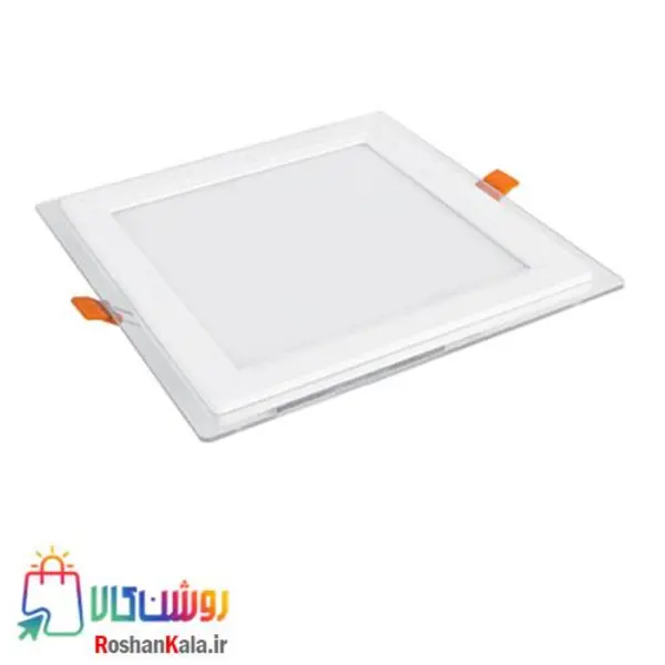 چراغ LED یو اس بی پنل ال ای دی 18 وات مربعی پارس شعاع توس مدل گلاریس - 4