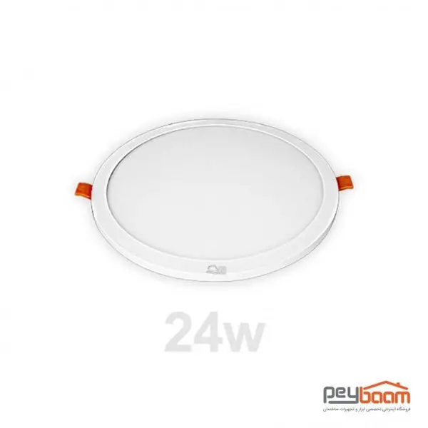 چراغ LED یو اس بی پنل ال ای دی 24 وات پارس شعاع توس مدل اسلیم - 5