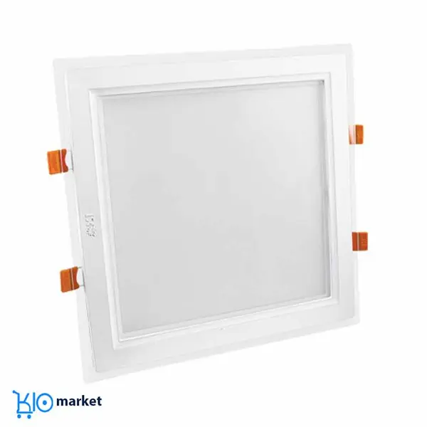چراغ LED یو اس بی پنل ال ای دی 42 وات مربعی پارس شعاع توس مدل گلاریس - 4