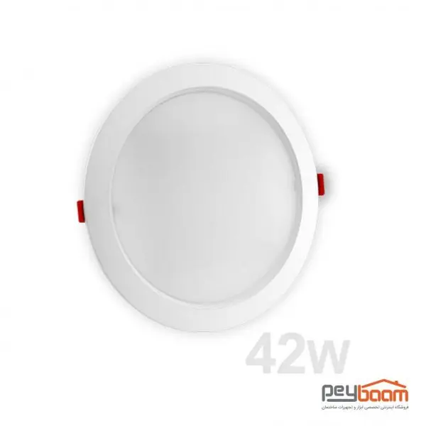 چراغ LED یو اس بی پنل ال ای دی 42 وات دایره ای پارس شعاع توس مدل سولاریس - 5