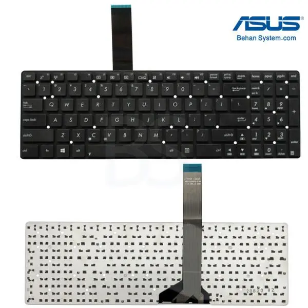 کیبورد لپ تاپ ایسوس مدل کی 55 ASUS K55 Laptop Keyboard - 5