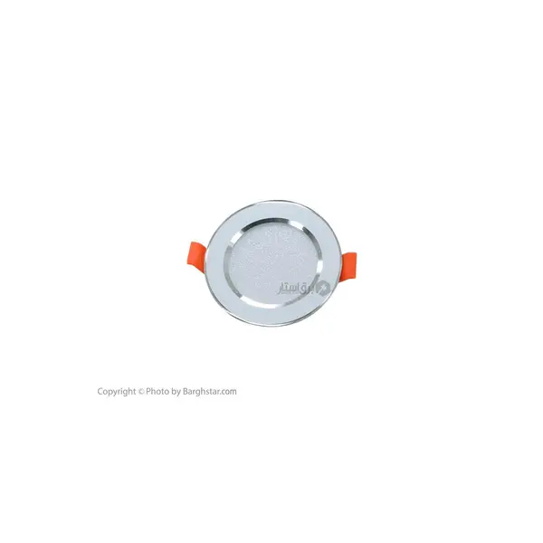 چراغ LED یو اس بی پنل ال ای دی 7 وات دور نقره ای برتر - 2