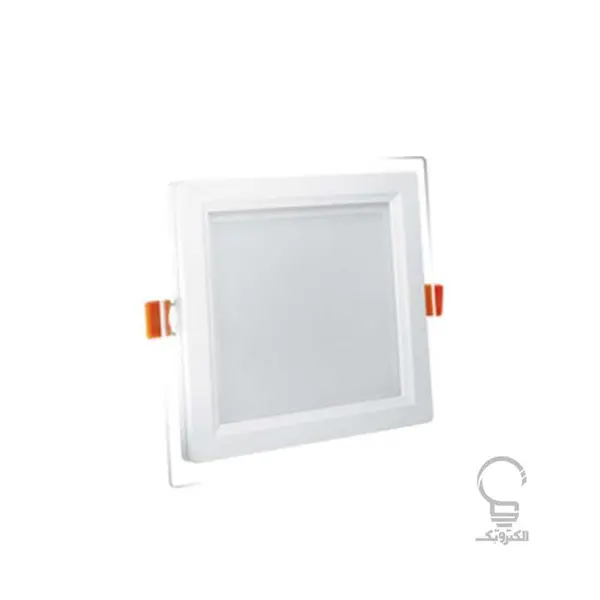 چراغ LED یو اس بی پنل ال ای دی 7 وات مربعی پارس شعاع توس مدل گلاریس - 3
