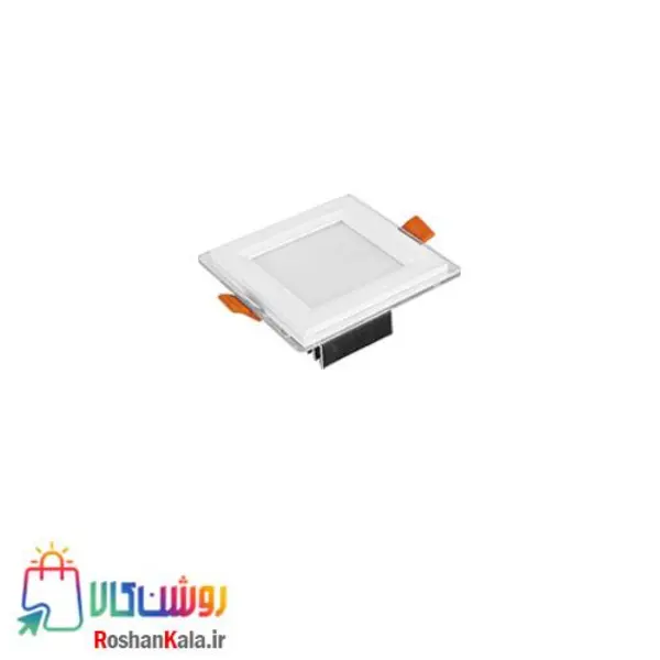 چراغ LED یو اس بی پنل ال ای دی 7 وات مربعی پارس شعاع توس مدل گلاریس - 4