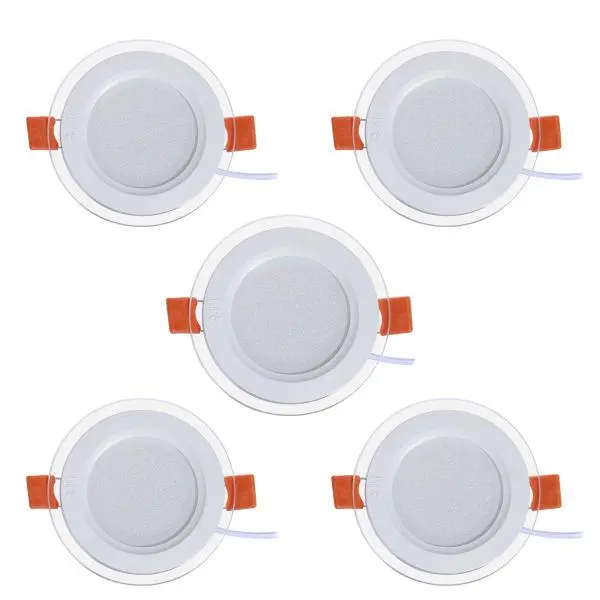 چراغ LED یو اس بی پنل ال ای دی 7 وات پارس شعاع توس مدل GLARIS بسته 5 عددی - - 2
