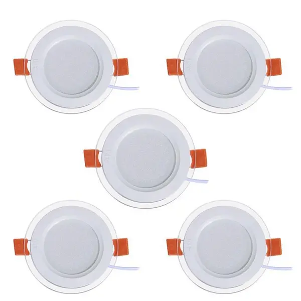 چراغ LED یو اس بی پنل ال ای دی 7 وات پارس شعاع توس مدل GLARIS بسته 5 عددی - - 3