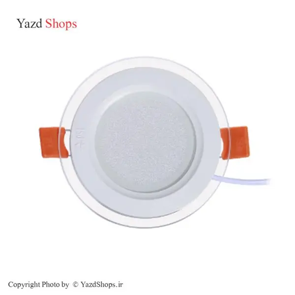 چراغ LED یو اس بی پنل ال ای دی 9 وات دایره ای پارس شعاع توس مدل گلاریس - 2