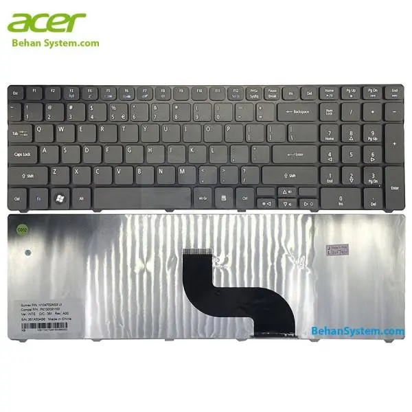 کیبورد لپ تاپ Acer مدل Aspire 7750 - 3