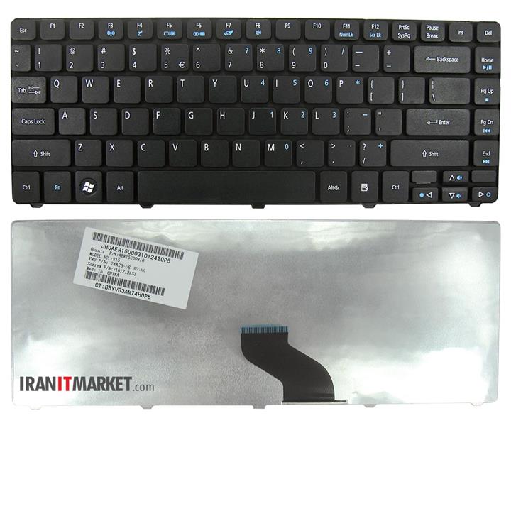 کیبورد لپ تاپ ایسر Acer Laptop Keyboard Aspire 4935