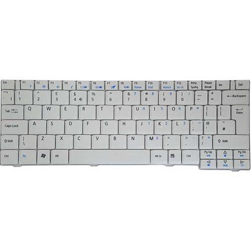 کیبرد لپ تاپ ایسر Aspire 2920 سفید Keyboard Laptop ACER White 2920