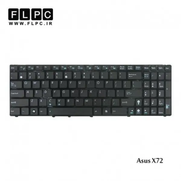 کیبورد لپ تاپ ایسوس Asus Laptop keyboard X72 -بافریم