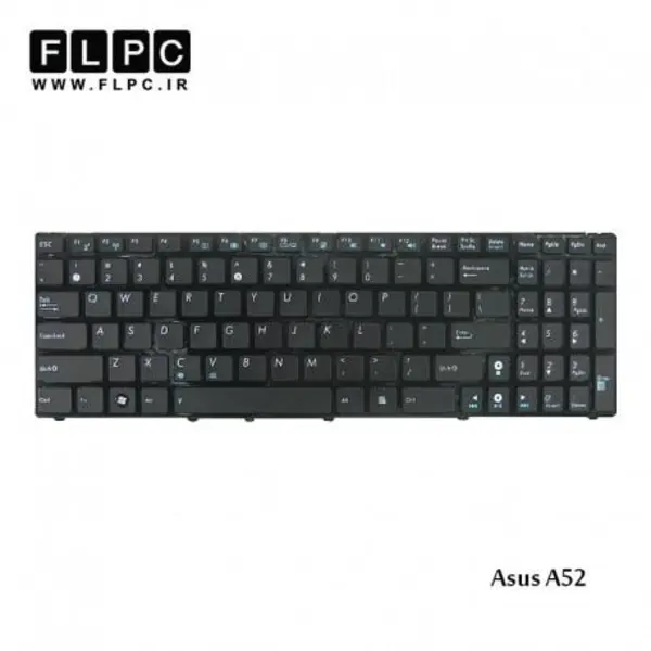 کیبورد لپ تاپ ایسوس Asus Laptop Keyboard A52 -با فریم - 4