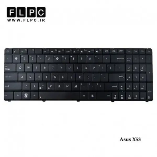 کیبورد لپ تاپ ایسوس Asus Laptop keyboard X53 - 3