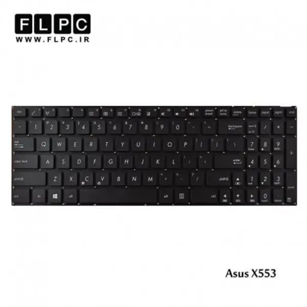 کیبورد لپ تاپ ایسوس Asus Laptop keyboard X553 Keyboard Asus X553/X555/X551/K555/TP550 Black