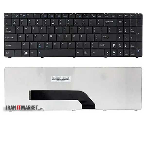 کیبورد لپ تاپ ایسوس Asus Laptop keyboard K72 -بافریم - 3