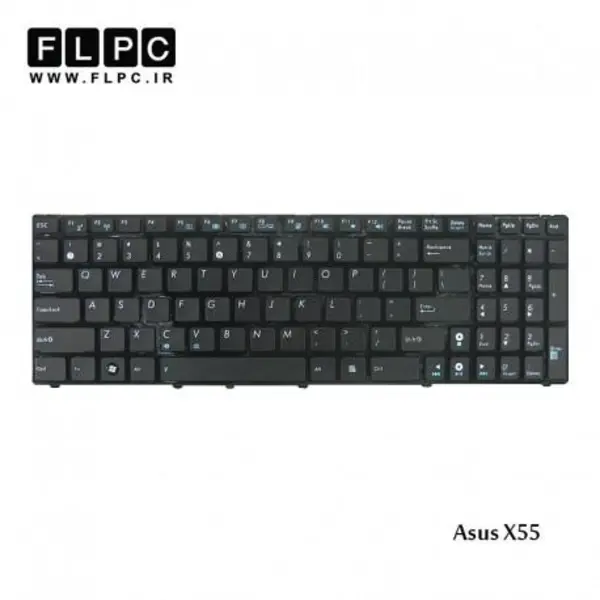 کیبورد لپ تاپ ایسوس Asus Laptop Keyboard X55 -با فریم - 2